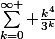 \sum_{k=0}^{\infty } \frac{k^4}{3^k}