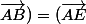 (\vec{AE};\vec{AB})=(\vec{AE};\vec{AD})+(\vec{AD};\vec{AB})=\dfrac{-\pi}{3}-\dfrac{\pi}{6}=\dfrac{-\pi}{2}