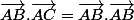 \vec{AB}.\vec{AC}=\vec{AB}.\vec{AB}