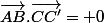 \vec{AB}.\vec{CC'}= 0