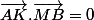 \vec{AK}.\vec{MB}=0