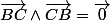 \vec{BC}\wedge\vec{CB}=\vec0