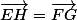 \vec{EH}=\vec{FG}