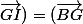 (\vec{BG};\vec{GI})=(\vec{BG};\vec{GJ})+(\vec{GJ};\vec{GI})=\pi-\dfrac{2\pi}{3}=\dfrac{\pi}{3}