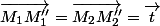 \vec{M_1M''_1}=\vec{M_2M''_2}=\vec{t}
