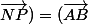 (\vec{AB};\vec{NP})=(\vec{AB};\vec{BC})+(\vec{BC};\vec{CM})+(\vec{CM};\vec{NP})=(\vec{BA};\vec{BC})+\pi+(\vec{CB};\vec{CM})+\pi+(\vec{CM};\vec{NP})=\dfrac{-5\pi}{6}+\pi+(\dfrac{\pi}{2}-\dfrac{\pi}{6})+\pi+\pi=\dfrac{5\pi}{2}[2\pi]