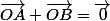 \vec{OA}+\vec{OB}=\vec{0}