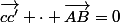 \vec{cc'} \cdot \vec{AB}=0