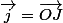 \vec{j}=\vec{OJ}