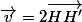 \vec{v}=2\vec{HH'}