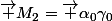 \vec {M_2}=\vec {\alpha_0\gamma_0}