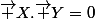 \vec {X}.\vec {Y}=0