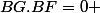 \vect{BG}.\vect{BF}=0 