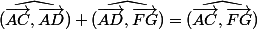 \widehat{(\vec{AC},\vec{AD})}+\widehat{(\vec{AD},\vec{FG})}=\widehat{(\vec{AC},\vec{FG})}
