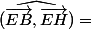 \widehat{(\vec{EB},\vec{EH})}=\;-\;\frac{\pi}3\mod2\pi