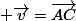  \vec{v}=\vec{AC}