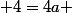  4=4a 