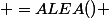 \begin{tabular}{|c|c|c|c|c|c|} \hline & A & B & C & D & E \\ \hline 1 & Nombre de & Abscisse de A & Abscisse de B & Longueur AB & $>$ 0,5 ? \\ & simulations & & & & \\ \hline 2 & 1000 & =ALEA() & =ALEA() & =ABS(B2-C2) & = \\ \hline 3 & & 0,171337 & 0,925128 & 0,553816 & 1 \\ \hline 4 & & 0,821755 & 0,624474 & 0,197281 & 0 \\ \hline ... & & ... & ... & ... & ... \\ \hline 1001 & & ... & ... & ... & ... \\ \hline  \end{tabular}