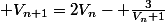  V_{n+1}=2V_n-+\frac{3}{V_n+1}