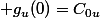  g_u(0)=C_{0u}&nbsp;&nbsp;