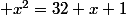  x^2=\dfra{3}{2} x+1
