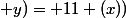 f(x ; y)= 1\(1+(x\y))