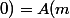 A(m+1;0)=A(m;1)