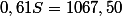 \begin{array}{|c|c|c|c|}\hline &\text{Salaire}&\text{Cadeau de Noël}&\text{Total} \\ \hline \text{argent investi}&0,39S&0,8 (2050-S)&\\ \hline\text{Autres (factures, loisirs)}&0,61S=1067,50&0,2(2050-S)&\\\hline \text{total}&S&2050-S&2050\\ \hline\end{array}