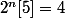 2^n[5]=4