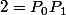 2=P_0P_1