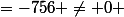 &nbsp;&nbsp;&nbsp;&nbsp;\langle&nbsp;&nbsp;\overrightarrow {V}|&nbsp;&nbsp; \overrightarrow {W} \rangle&nbsp;&nbsp;^2- \langle&nbsp;&nbsp;\overrightarrow {V}|&nbsp;&nbsp; \overrightarrow {V} \rangle .\langle&nbsp;&nbsp;\overrightarrow {W}|&nbsp;&nbsp; \overrightarrow {W} \rangle&nbsp;&nbsp;=-756 \neq 0 