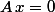 A\,x=0