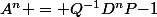 A^n = Q^{-1}D^nP{-1}