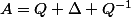 A=Q \Delta Q^{-1}