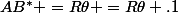 AB^* =R\theta =R\theta .1