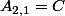 A_{2,1}=C