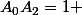 A_0A_2=1 