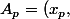 A_p=(x_p,\;x_{p+1},\;\hdots\;x_n,\;x_1,\;\hdots,\;x_{p-1}