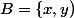 B=\{x,y)\;|\;x^2+y^2<1\;et\;0\leqslant y\}