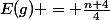 E(g) = \frac{n+4}{4}