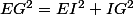 EG^2=EI^2+IG^2