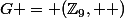 G = (\mathbb{Z}_9, +)