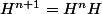 H^{n+1}=H^nH