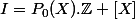 I=P_0(X).\mathbb{Z} [X]