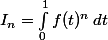 I_n=\int_0^1f(t)^n\,dt