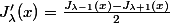 J'_\lambda(x)=\frac{J_{\lambda-1}(x)-J_{\lambda+1}(x)}{2}