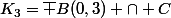 K_3=\bar {B(0,3)} \cap C