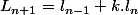 L_{n+1}=l_{n-1}+k.l_n