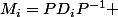 M_i=PD_iP^{-1} 
