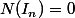 N(I_n)=0